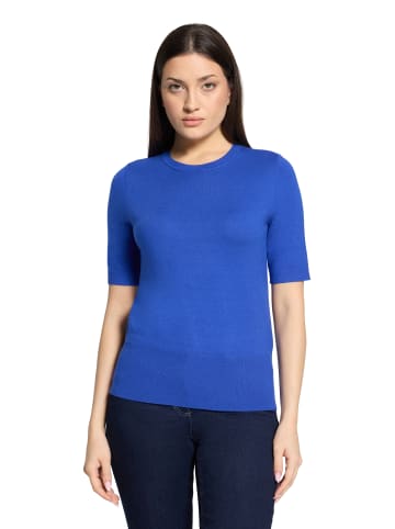 Betty Barclay Basic-Pullover kurzarm in Adria Blue