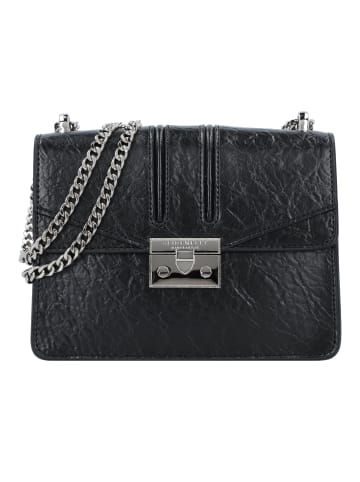 Seidenfelt Roros Umhängetasche 21 cm in glossy black