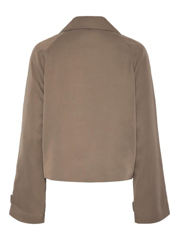 Pieces Trenchcoat in Brown Lentil