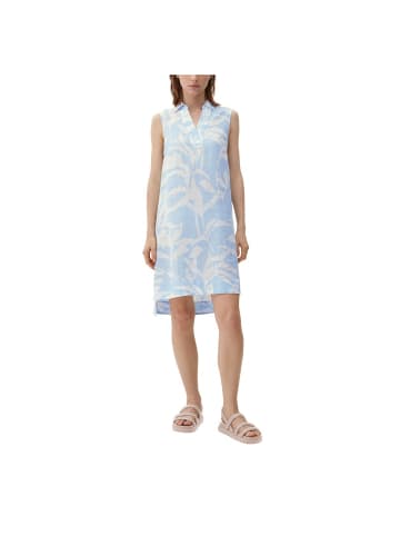 S.OLIVER RED LABEL Kleid in creme , blau