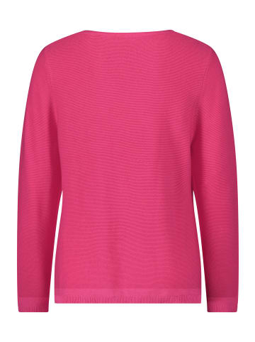 CARTOON Strickpullover mit V-Ausschnitt in Pink