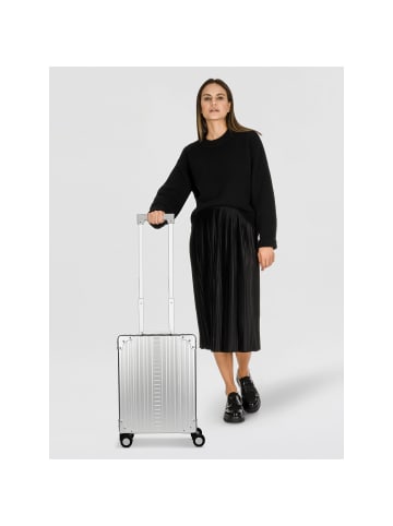 Aleon Business 4-Rollen Businesstrolley 50 cm Laptopfach in platinum 1
