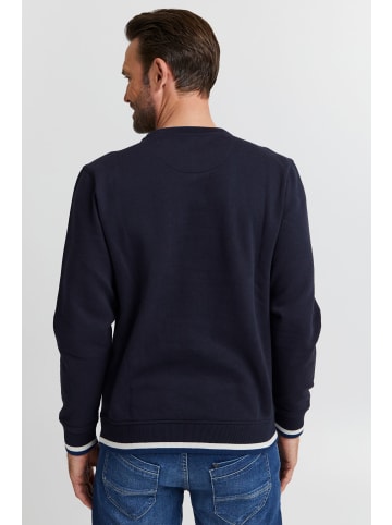 FQ1924 Rundhalspullover FQMangus in Blau