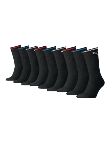 Puma Socken CREW SOCK STRIPE 9 Paar in Black