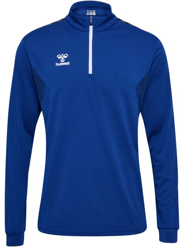 Hummel Hummel Zip Sweatshirt Hmlauthentic Multisport Herren in TRUE BLUE