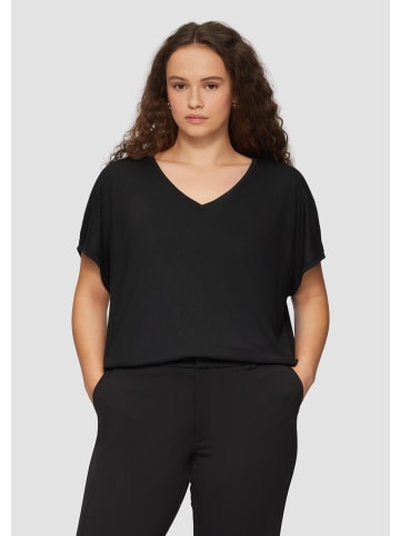 QS T-Shirt in 9999_schwarz