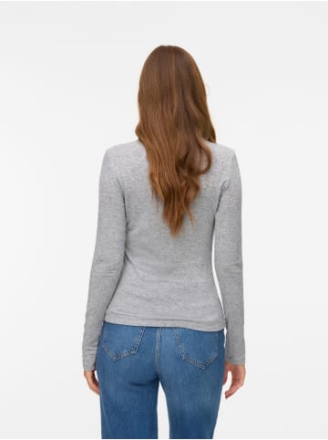 Vero Moda T-shirt in Light Grey Melange