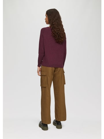 QS Strickpullover in 49W0_lila