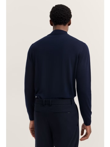 Bugatti Rollkragen Pullover in 390-marine