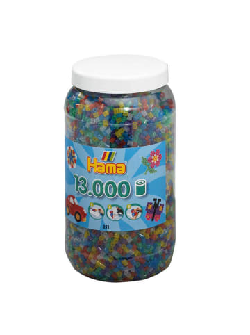 Hama Dose mit 13.000 Midi-Bügelperlen Glitter Mix 54 - ab 5 Jahren