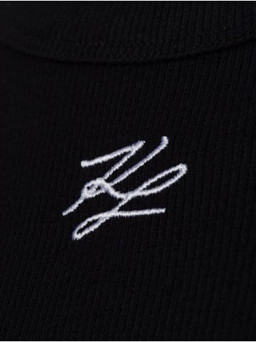 Karl Lagerfeld Top Autograph Tank in schwarz