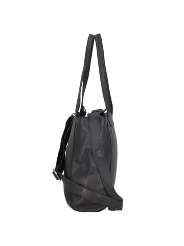 Cowboysbag Babell Schultertasche Leder 41 cm Laptopfach in black