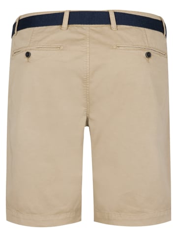 Petrol Industries Plus Size Chino Short mit Gürtel Waveview in Braun