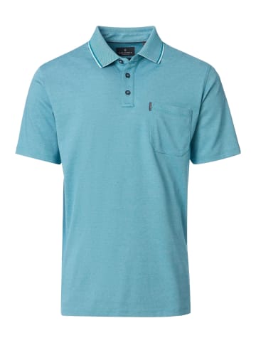 Casa moda Poloshirt Basic in Türkis