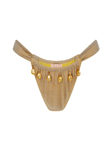 Moda Minx Bikini Hose Lumiere Droplet Fixed in Gold