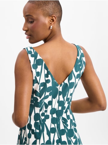 Vera Mont Kleid in tanne weiß - 0003