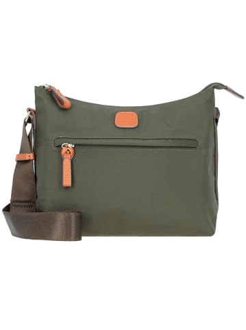 BRIC`s X-Bag Umhängetasche 32 cm in olivgruen