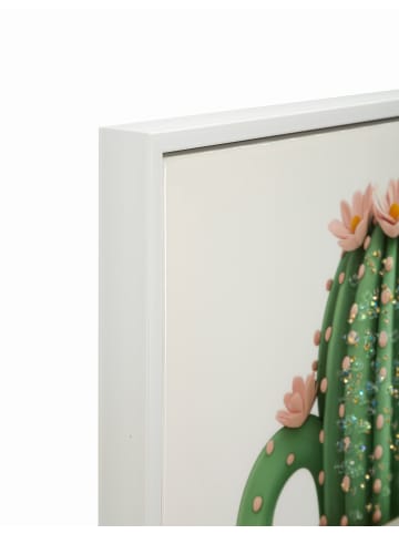 Mauro Ferretti Druck auf lackierter Leinwand mit Rahmen, 40 x 2,8 x 40 cm