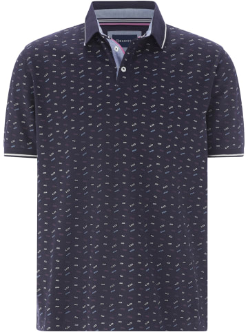 BABISTA Poloshirt RAMIL in dunkelblau gemustert