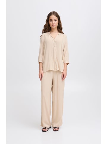 ICHI Kurzarmhemd IHMARRAKECH Regular fit in Oxford Tan