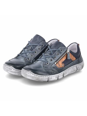 Krisbut Schnürhalbschuh in blau
