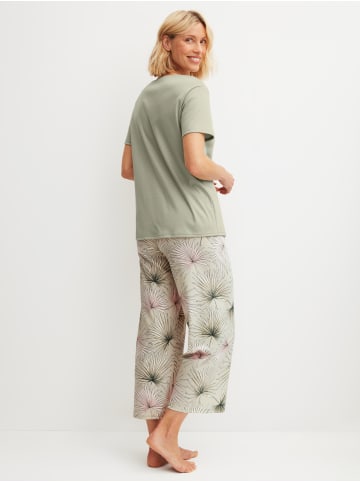 Calida Pyjama in tea green