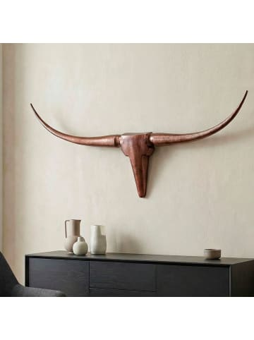 FineBuy Geweih in Braun / Aluminium / 100x6x40