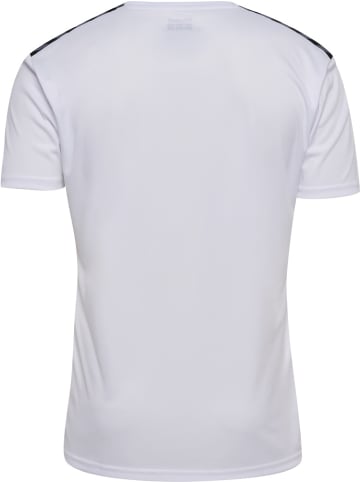 Hummel Sportshirt "Hmlauthentic Pl Jersey S/S" in Weiß