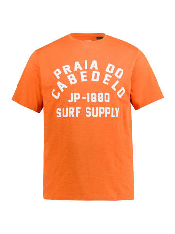 JP1880 Kurzarm T-Shirt in tieforange