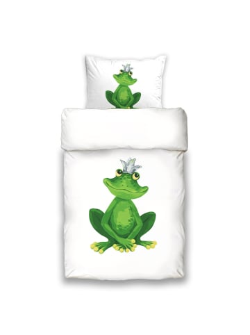 ESPiCO Bettwäsche Froschkönig in Grün