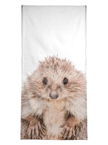 Juniqe Handtuch "Hedgehog" in Braun