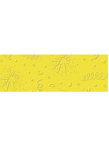 Buntpapierfabrik Ludwig Bähr Prägekarton Elegance 220g/qm 23x32cm Packung mit 5 Blatt Party s...