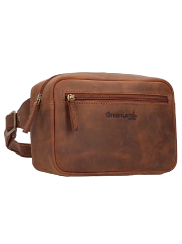 Greenland Nature Montenegro Gürteltasche Leder 23 cm in natur