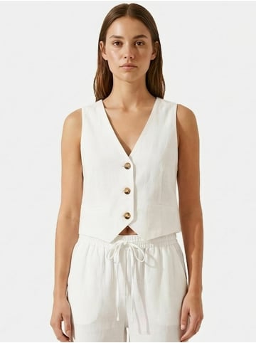 ITS MAY Weste Elle in White