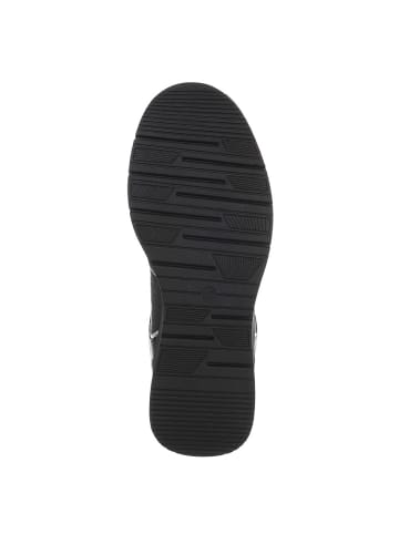 Ital-Design Freizeitschuh in Schwarz und Silber