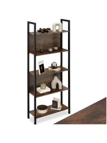 tectake Standregal, inklusive Kippschutz, 62 x 24 x 165,5 cm