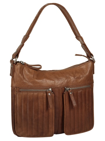 SPIKES & SPARROW Shopper echt Leder in cognac