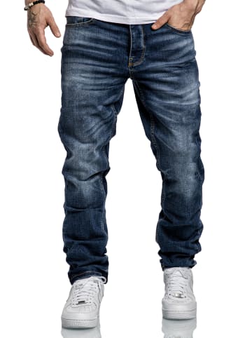 Amaci&Sons Jeans Regular Slim WICHITA in Dunkelblau
