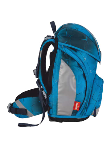 Scout Alpha Exklusiv Safety Light - Schulranzen Set 5tlg. in Polar Blue