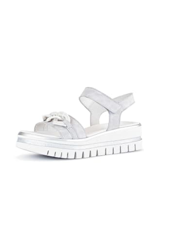 Gabor Plateau Sandalen in grau