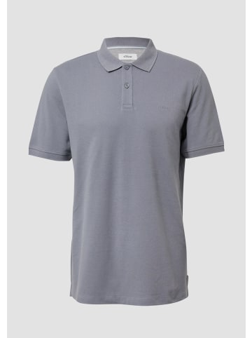 s.Oliver Polo-Shirt in 9500_schiefergrau