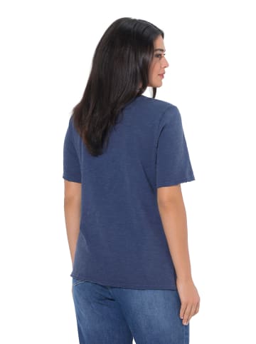 Ulla Popken Shirt in tintenblau
