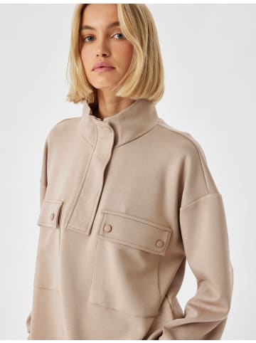 KOTON Schlafanzug Strickoberteile in Beige