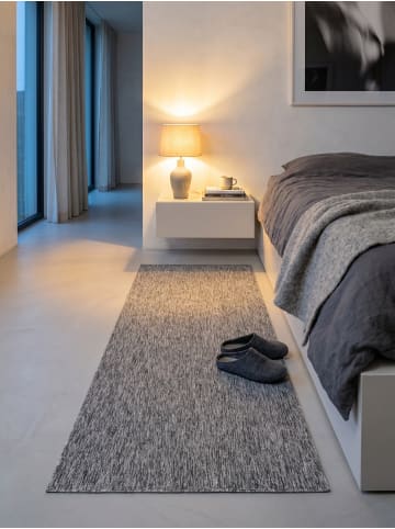 KADIMA DESIGN Teppich Kurzflor Waschbar Einfarbig AMMER Strapazierfähig OEKO-TEX in Grau