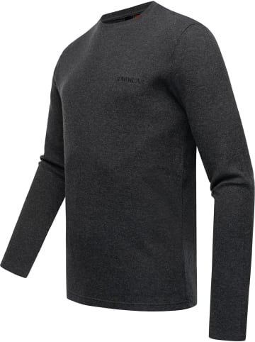 ragwear Sweatshirt Cyen in Dark Grey