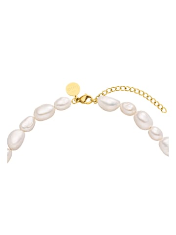 PURELEI Perlenkette Keshi Moonlight 40-45 cm in Gold