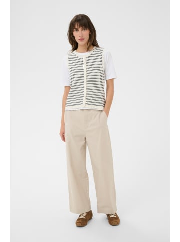 PART TWO Strickweste GemmaPW Feminine Form in Dark Navy Twin Stripe