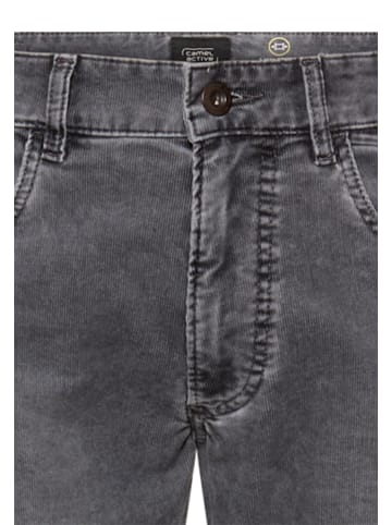 Camel Active Slim Fit 5-Pocket Hose in Steingrau