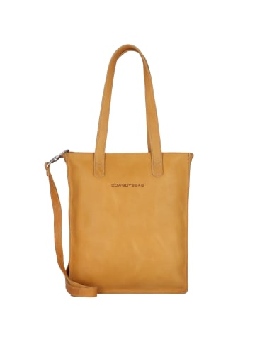 Cowboysbag Buckley Schultertasche Leder 32 cm Laptopfach in amber