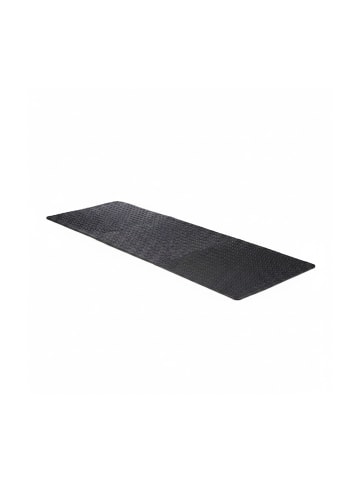relaxdays Bodenschutzmatte in Schwarz - (B)60 x (L)60 cm